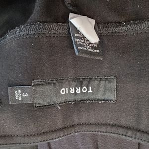 Black Torrid Dress Pants size 3